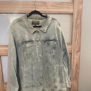 TORRID Light Wash Jean Jacket